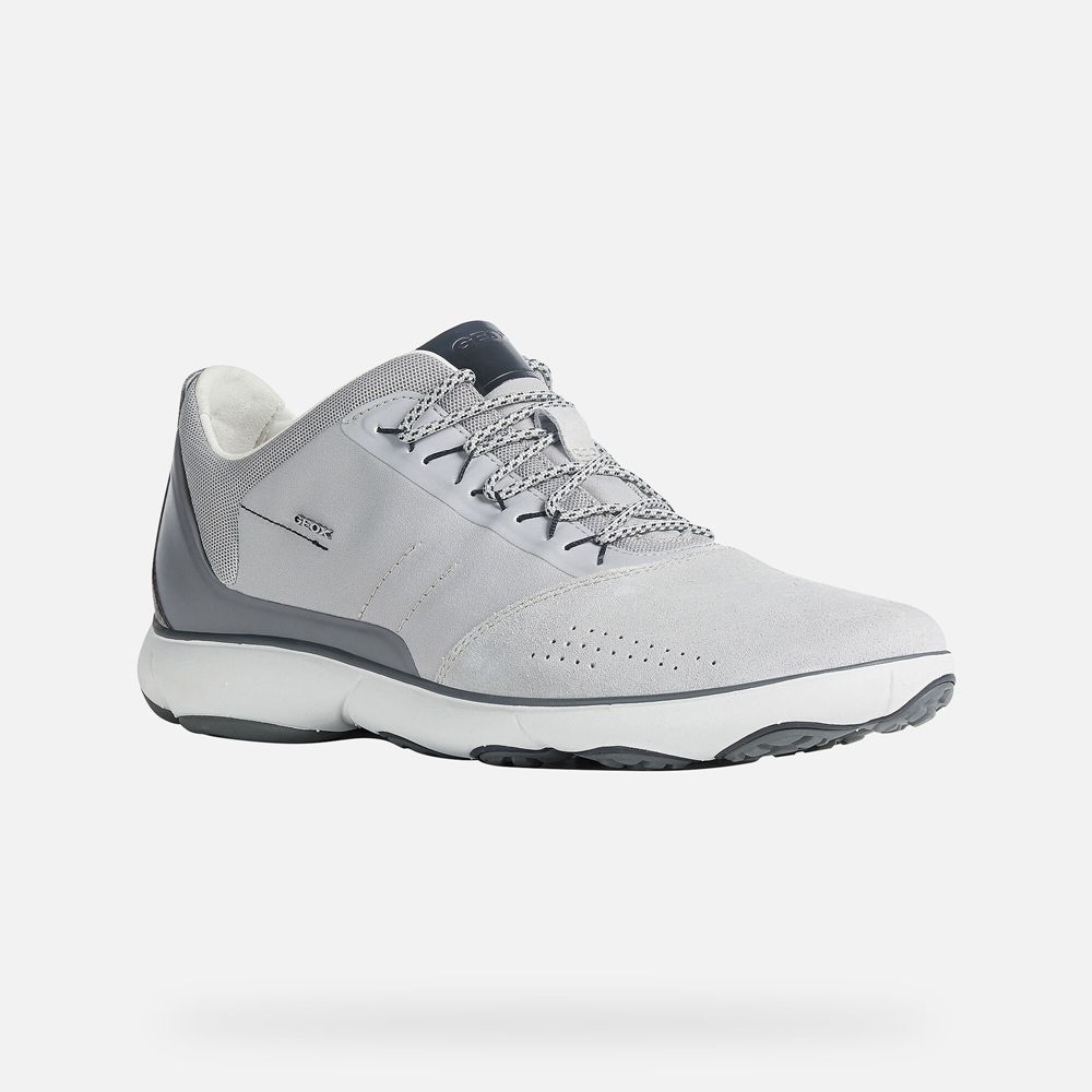 Geox Sneakers Grey Nebula - Geox Mens Shoes - GUBFKM376